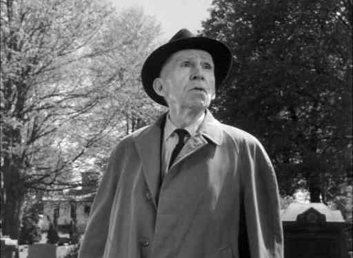 Mr. Curry at the cemetery - May, 1961